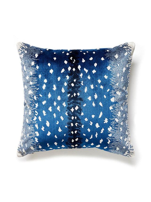 Scalamandre Antelope 22 X 22 - Midnight Decorative Pillow