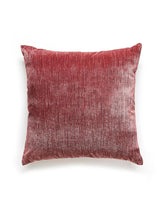 Scalamandre Supreme Velvet 22 X 22 - Oxblood Red Decorative Pillow