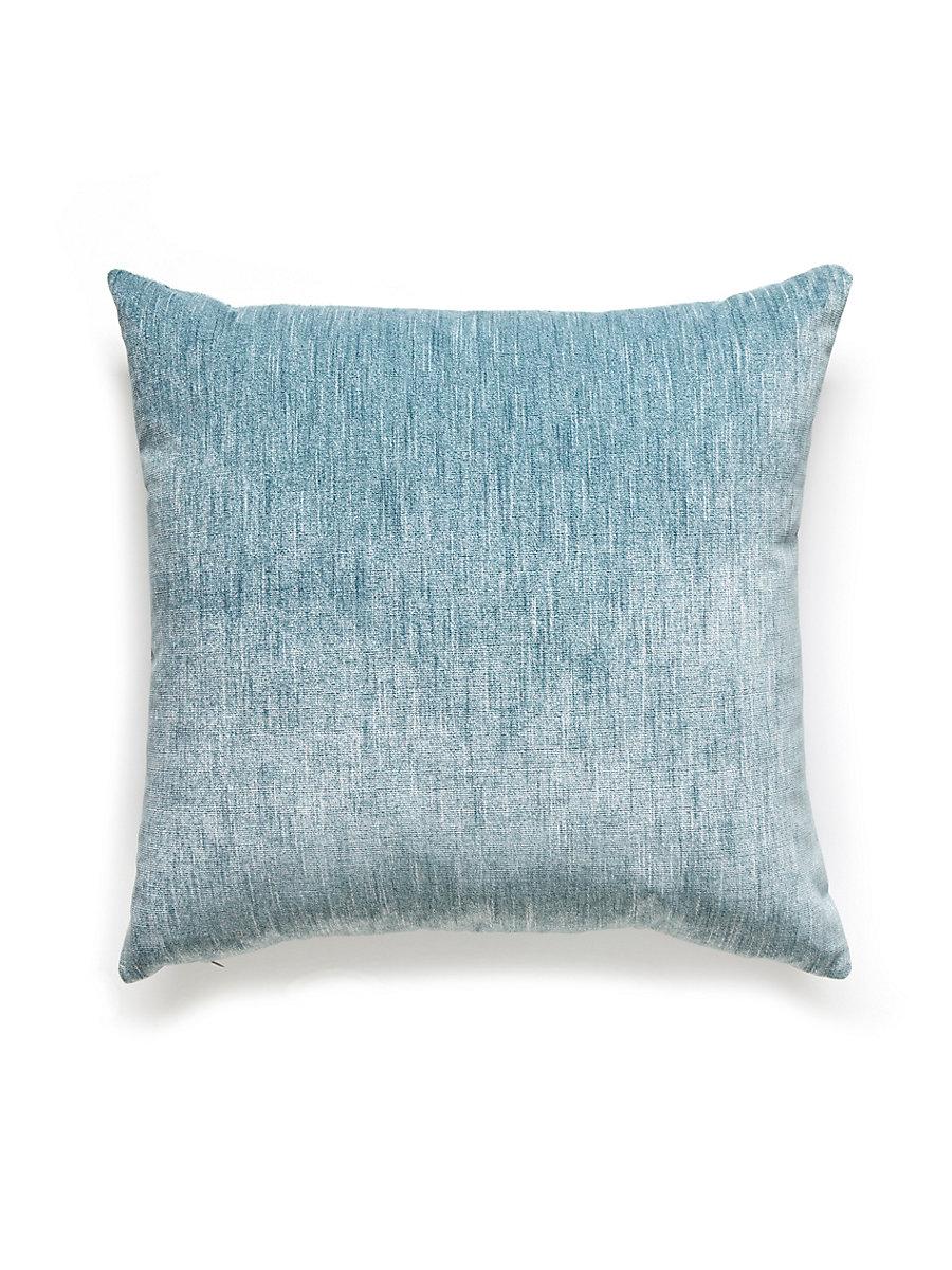 Scalamandre Supreme Velvet 22 X 22 - Moon Mist Decorative Pillow