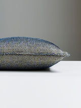 Scalamandre Despres Weave 22 X 22 - Indigo Decorative Pillow