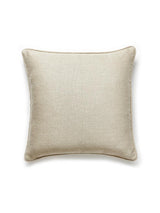 Scalamandre Toscana Linen 22 X 22 - Flax Decorative Pillow