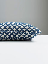 Scalamandre Marrakesh Weave 22 X 22 - Navy Decorative Pillow