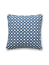 Scalamandre Marrakesh Weave 22 X 22 - Navy Decorative Pillow