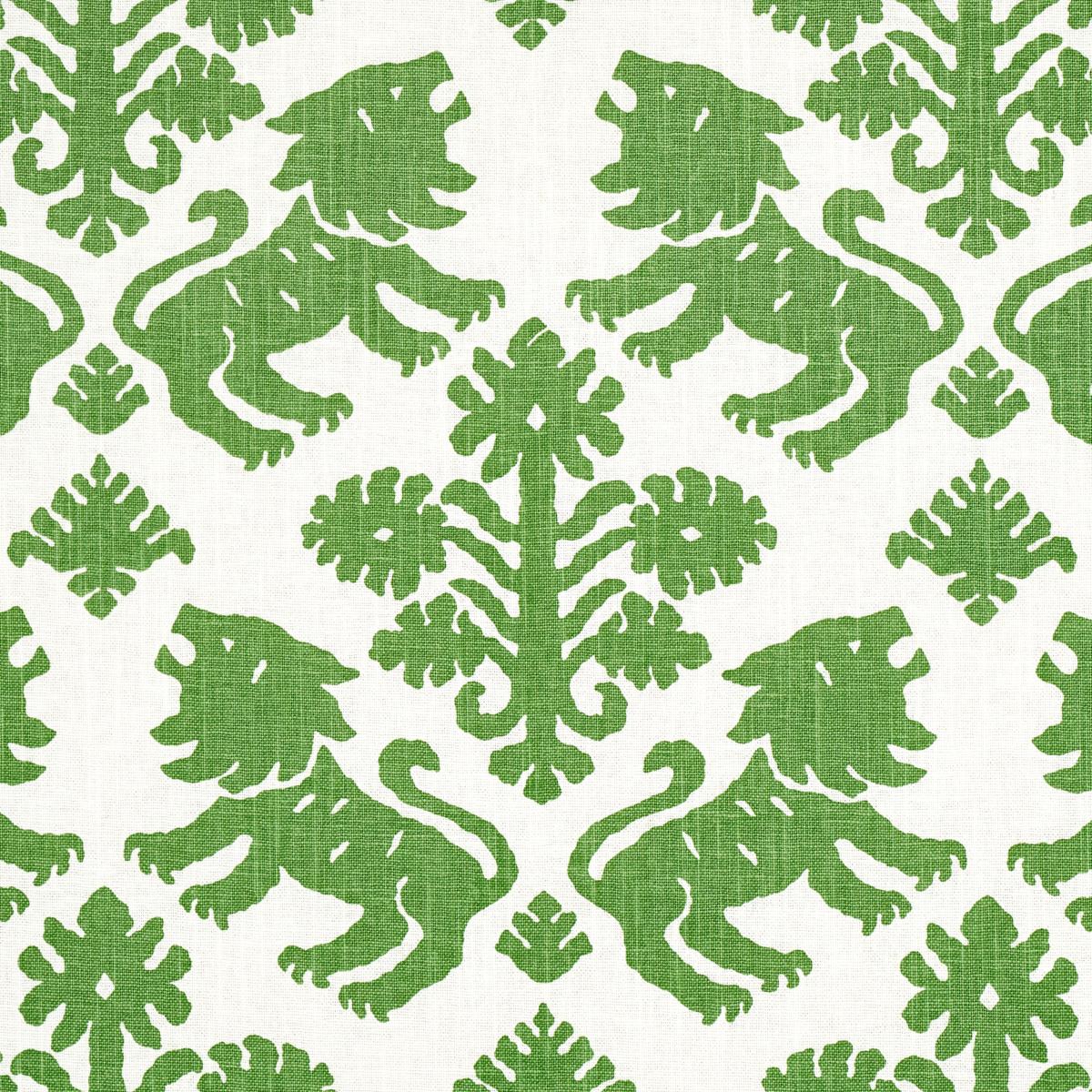 Schumacher Regalia Green Fabric