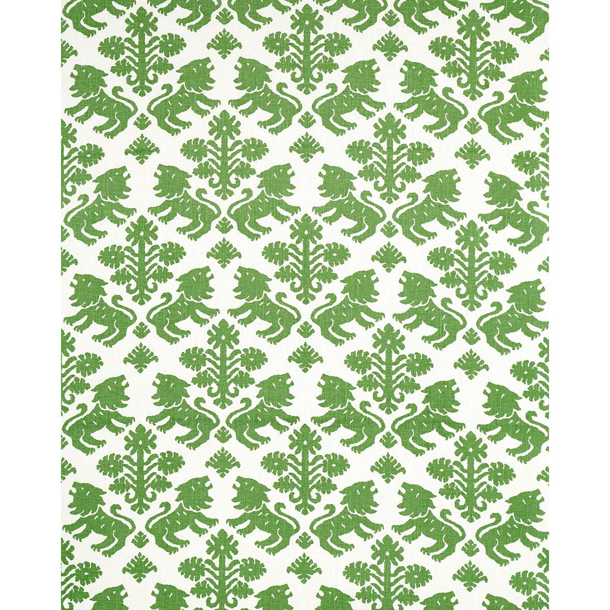 Schumacher Regalia Green Fabric