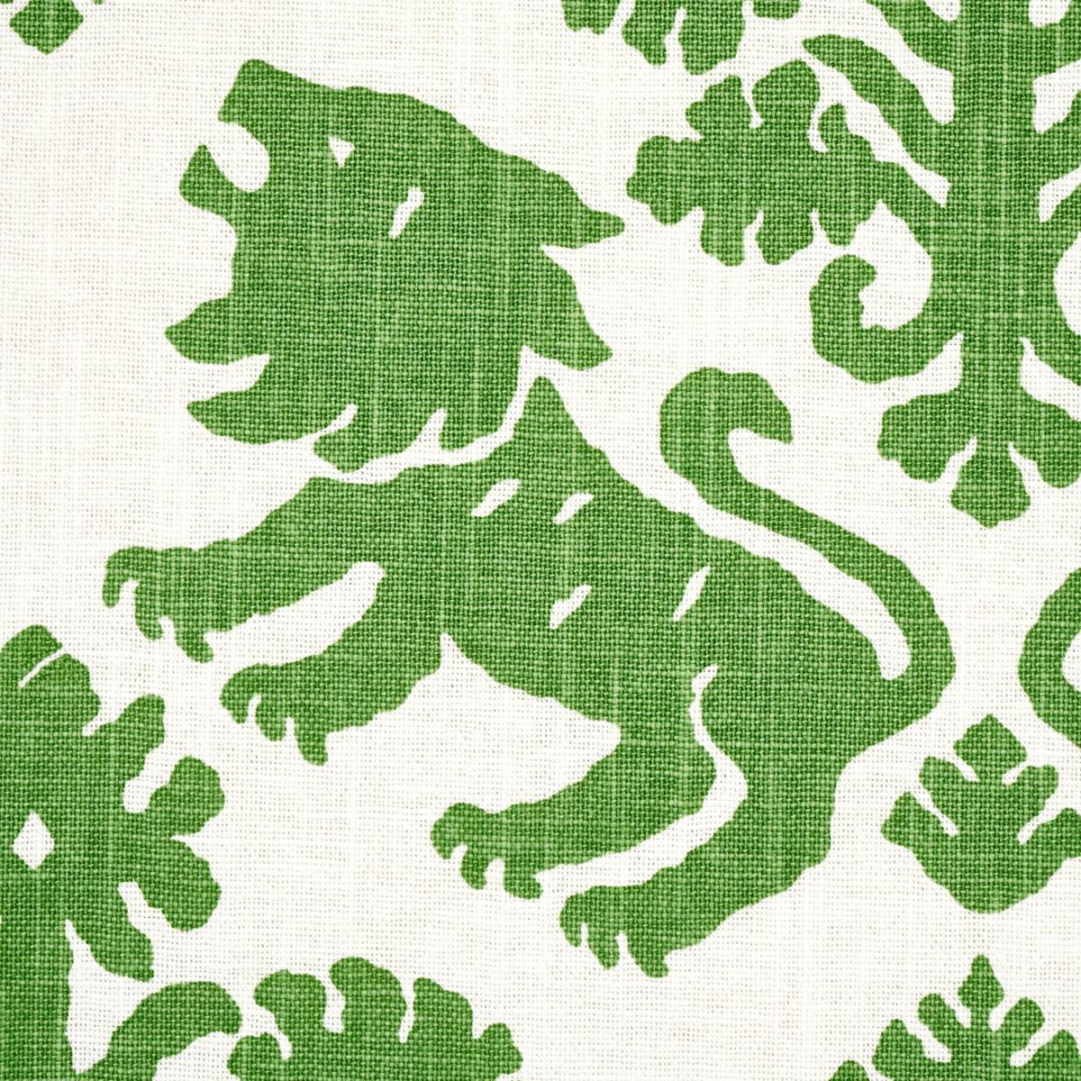 Schumacher Regalia Green Fabric