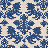 Schumacher Regalia Navy Fabric