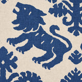 Schumacher Regalia Navy Fabric