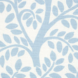 Schumacher Temple Garden Ii Sky On Ivory Fabric