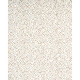 Schumacher Temple Garden Ii Ivory On Unbleached Fabric