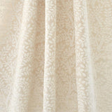 Schumacher Temple Garden Ii Ivory On Unbleached Fabric