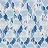 Schumacher Dexter Indoor/Outdoor Blues Fabric
