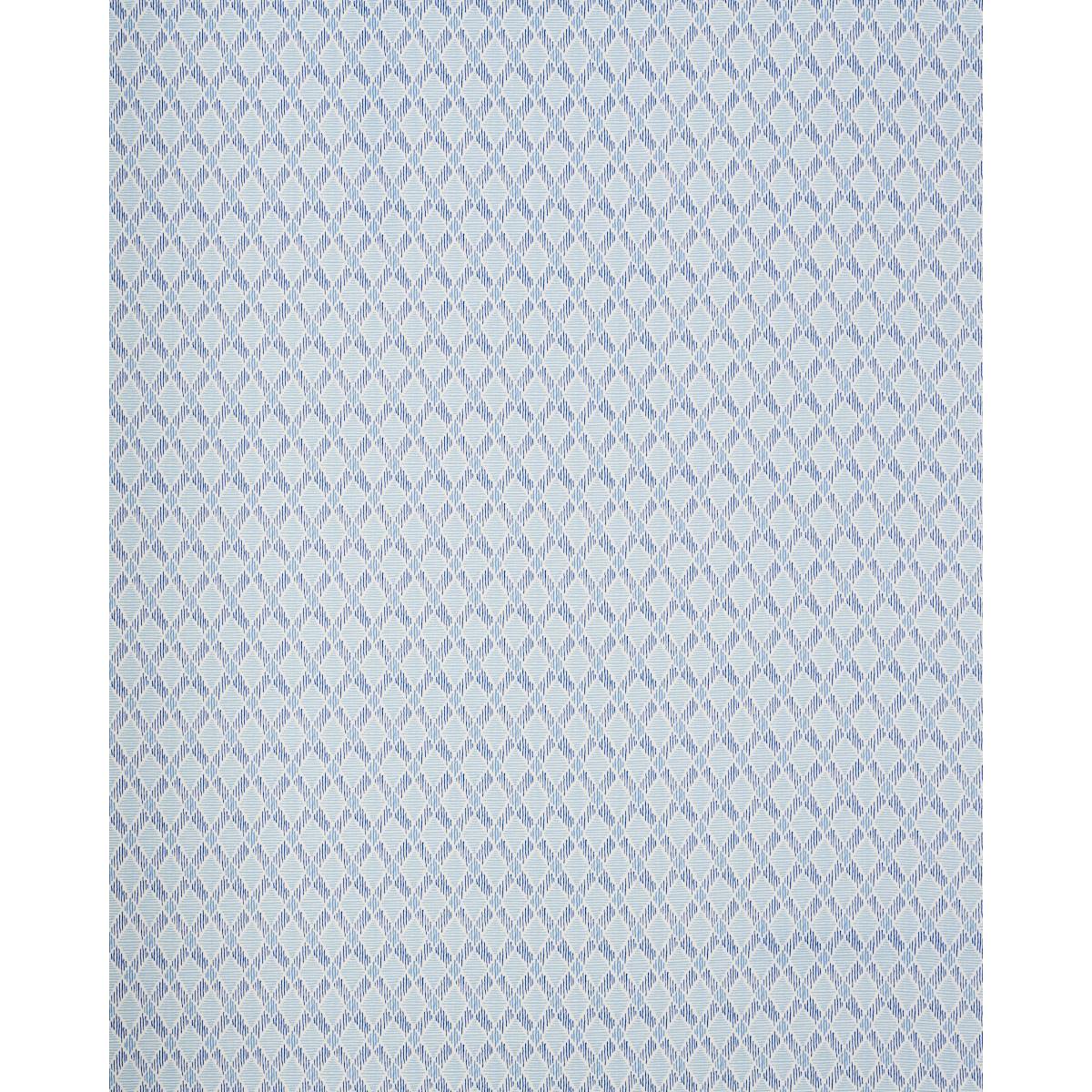 Schumacher Dexter Indoor/Outdoor Blues Fabric