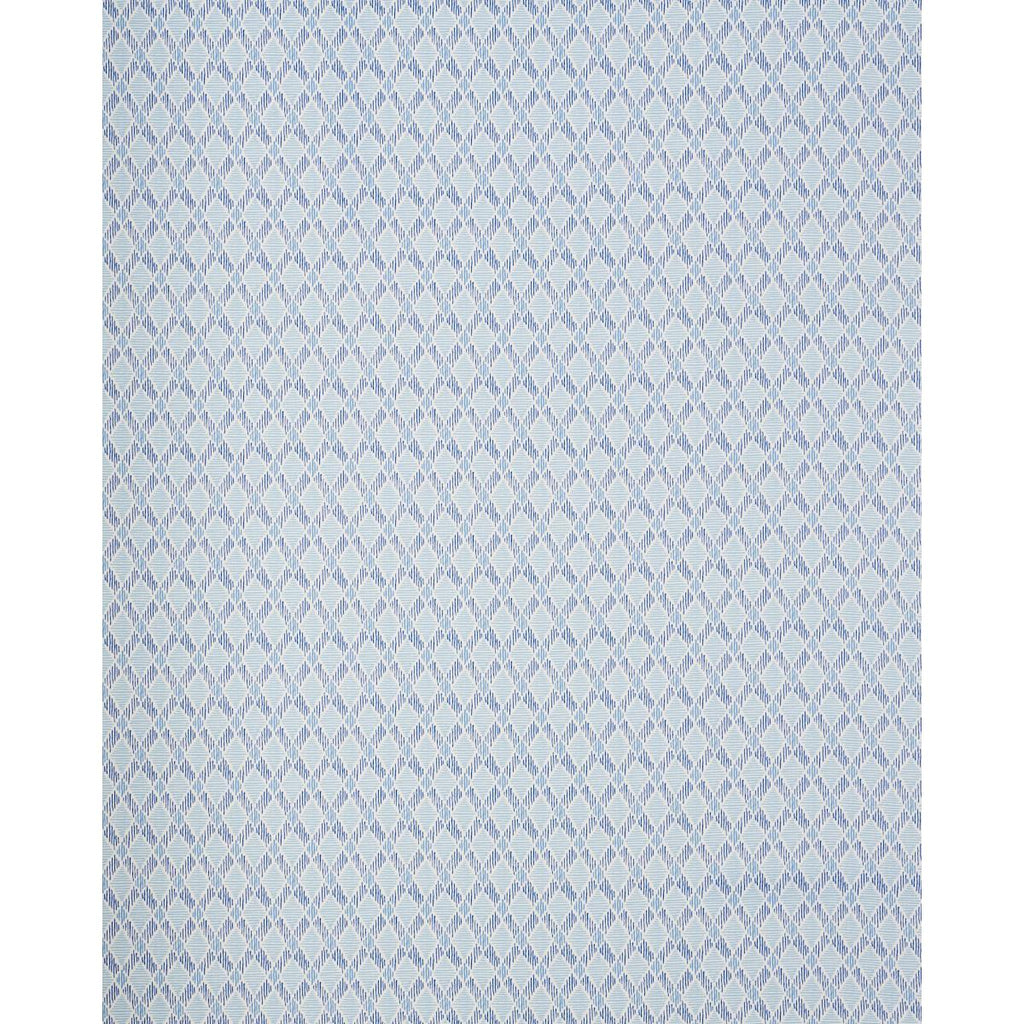 Schumacher Dexter Indoor/Outdoor Blues Fabric