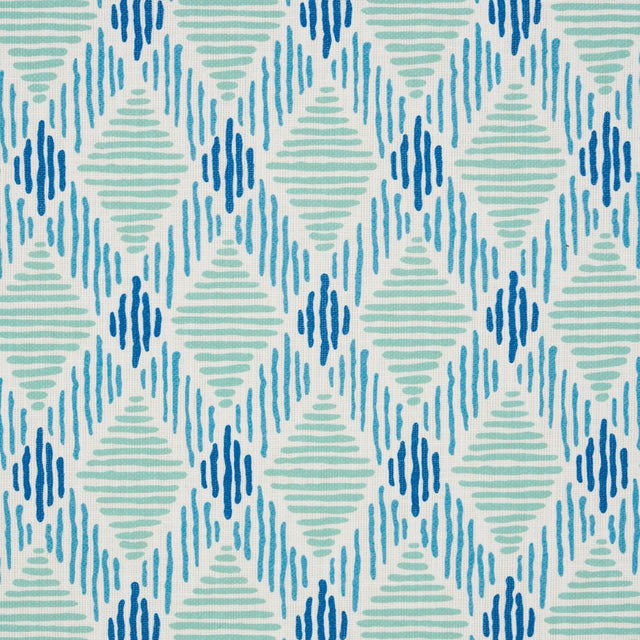 Schumacher Dexter Indoor/Outdoor Turquoise Fabric