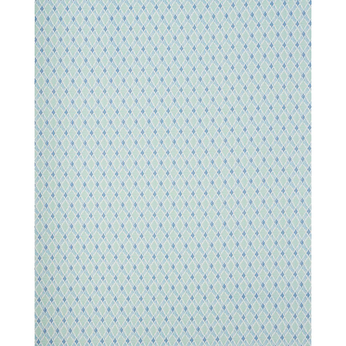Schumacher Dexter Indoor/Outdoor Turquoise Fabric