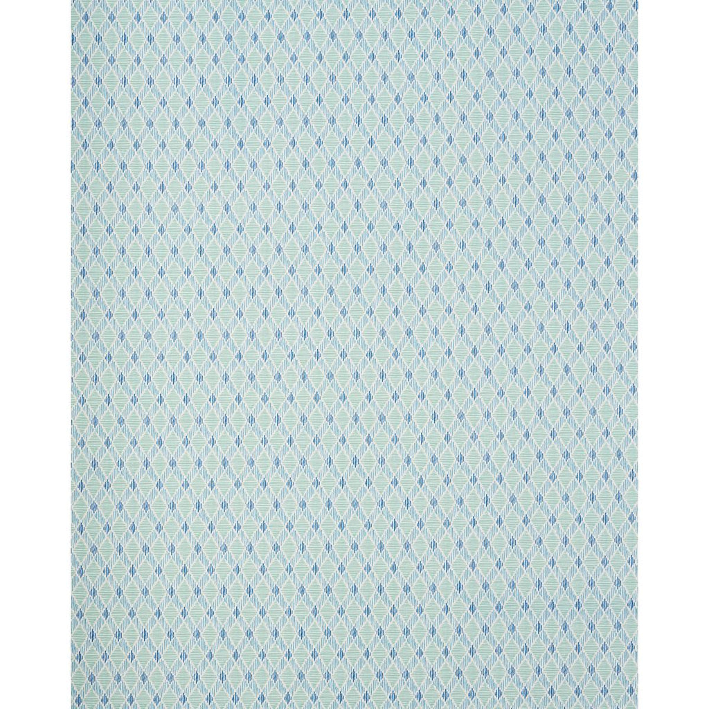 Schumacher Dexter Indoor/Outdoor Turquoise Fabric