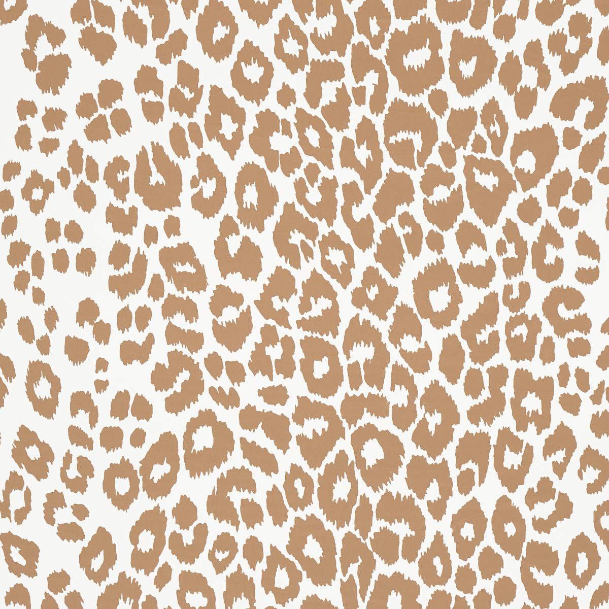Schumacher Iconic Leopard Camel Wallpaper