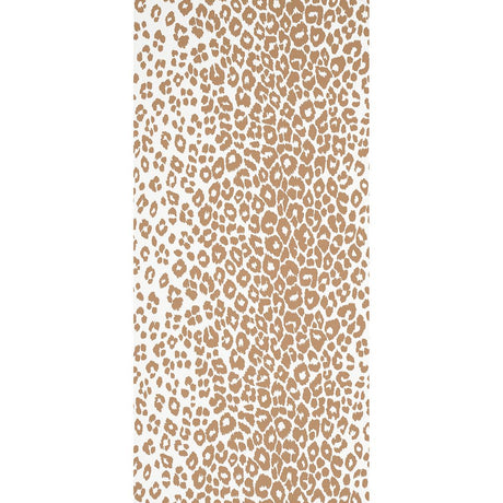 Schumacher Iconic Leopard Camel Wallpaper