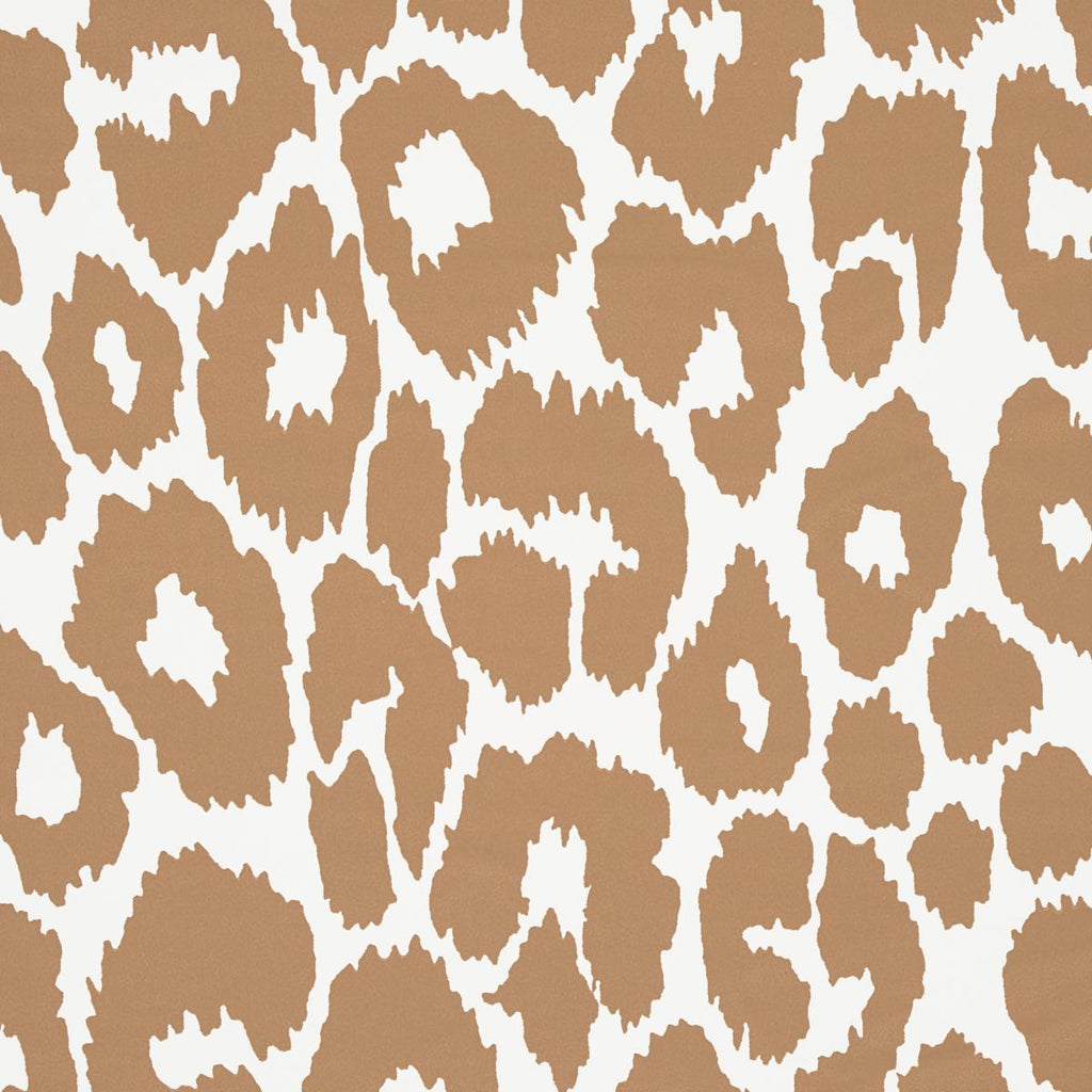 Schumacher Iconic Leopard Camel Wallpaper