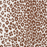 Schumacher Iconic Leopard Brown Wallpaper