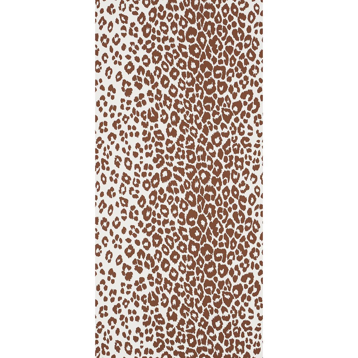 Schumacher Iconic Leopard Brown Wallpaper