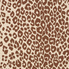 Schumacher Iconic Leopard Brown On Neutral Wallpaper