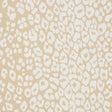 Schumacher Iconic Leopard Ivory On Neutral Wallpaper