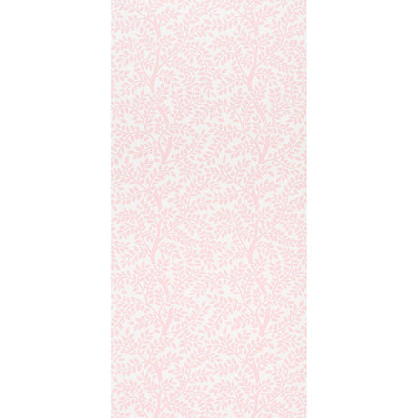 Schumacher Temple Garden Ii Blush Wallpaper