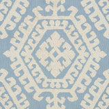 Schumacher Omar Embroidery Sky Fabric