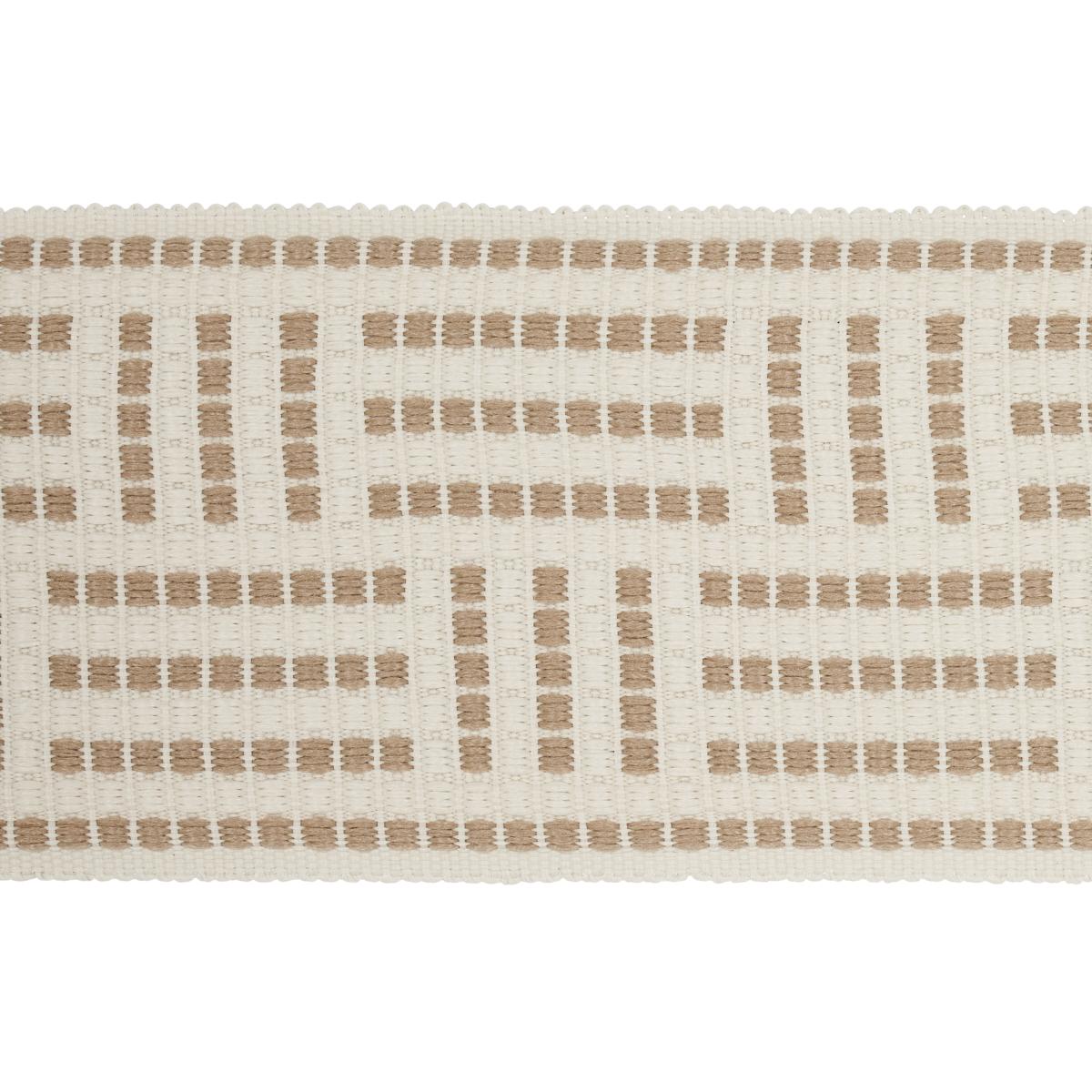 Schumacher Neutral Brickell Tape Indoor/Outdoor