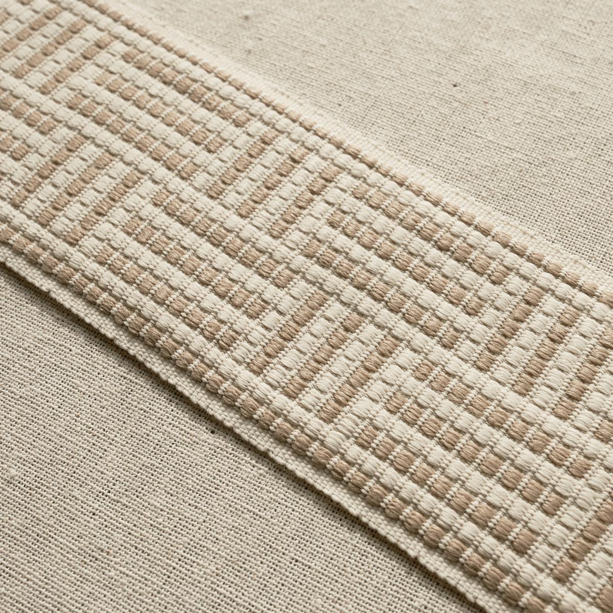 Schumacher Neutral Brickell Tape Indoor/Outdoor