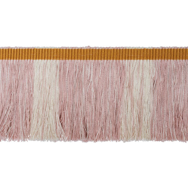 Schumacher Rose Quartz Calcada Fringe