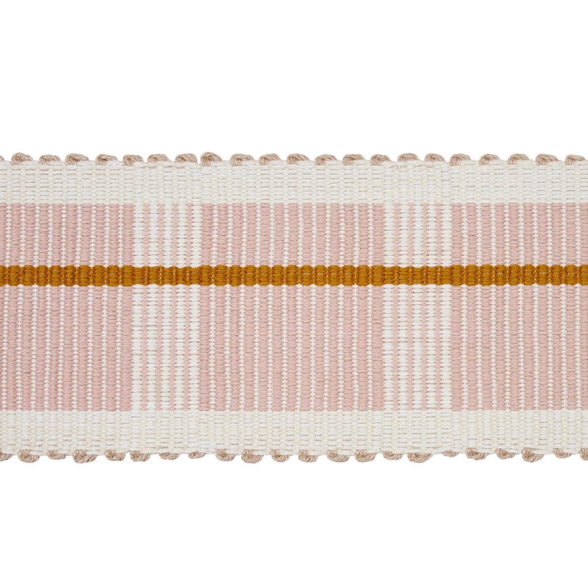 Schumacher Rose Quartz Calcada Tape Medium