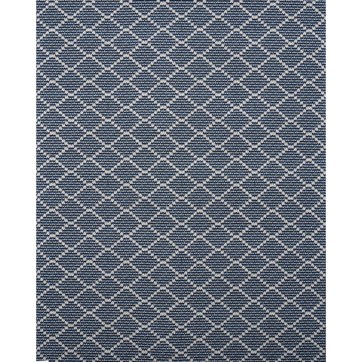 Schumacher Berg Pingl Indigo Fabric