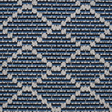 Schumacher Berg Pingl Indigo Fabric