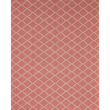 Schumacher Berg Pingl Coral Fabric