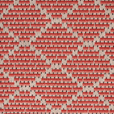 Schumacher Berg Pingl Coral Fabric