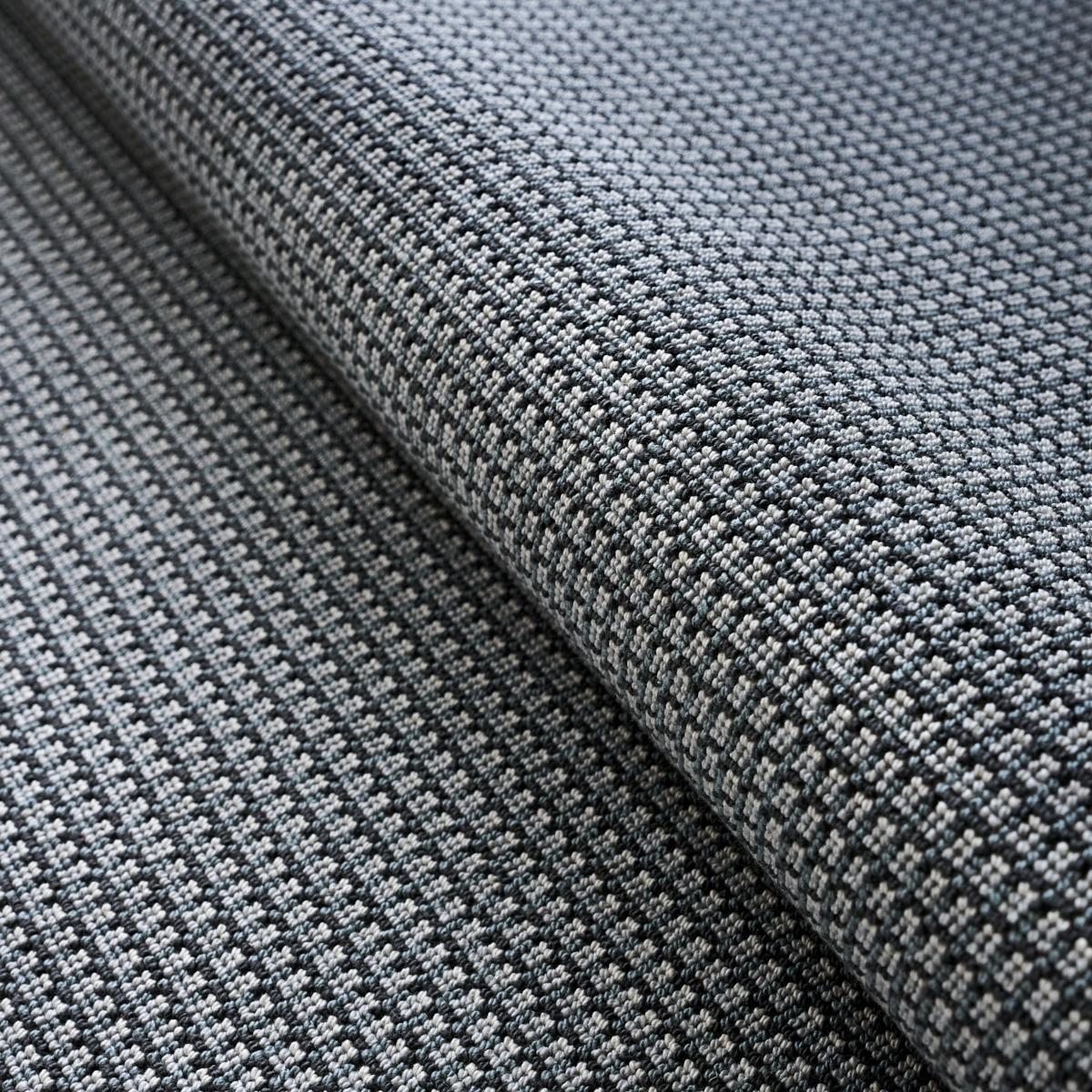 Schumacher Grunda Pingl Fog Fabric