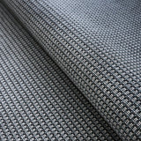 Schumacher Grunda Pingl Fog Fabric