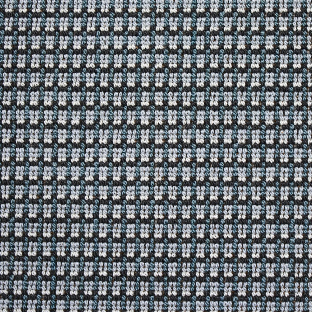 Schumacher Grunda Pingl Fog Fabric