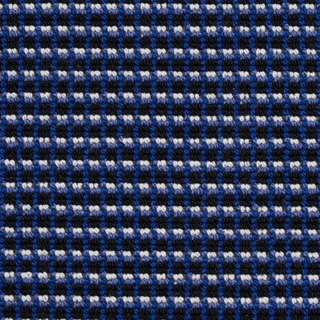 Schumacher Grunda Pingl Cobalt Fabric