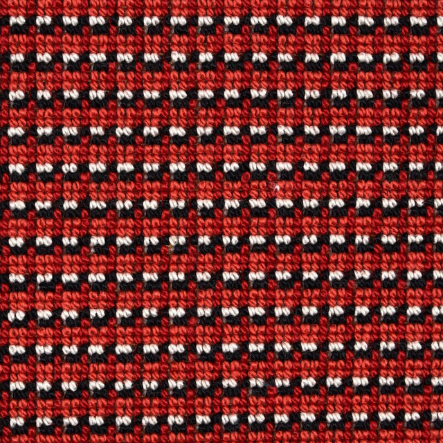 Schumacher Grunda Pingl Cinnabar Fabric