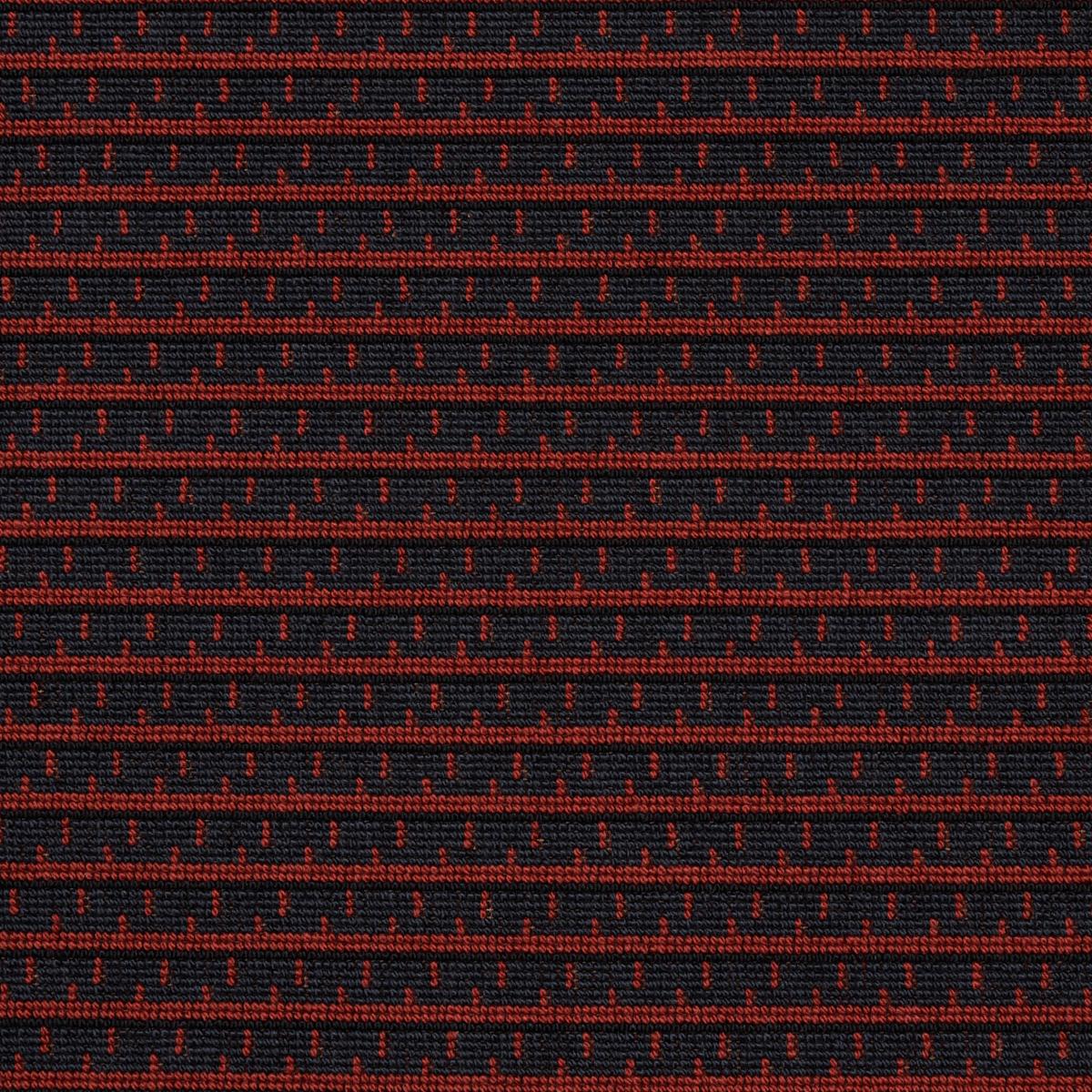 Schumacher Struktur Pingl Russet Fabric