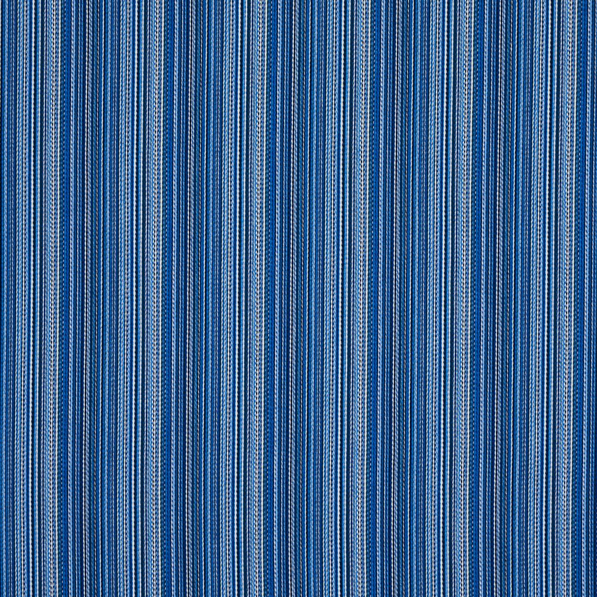 Schumacher Fino Stripe Indoor/Outdoor Cobalt Fabric