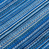 Schumacher Fino Stripe Indoor/Outdoor Cobalt Fabric