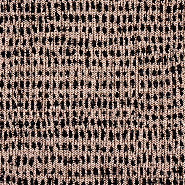 Schumacher Oscar Indoor/Outdoor Noir Fabric