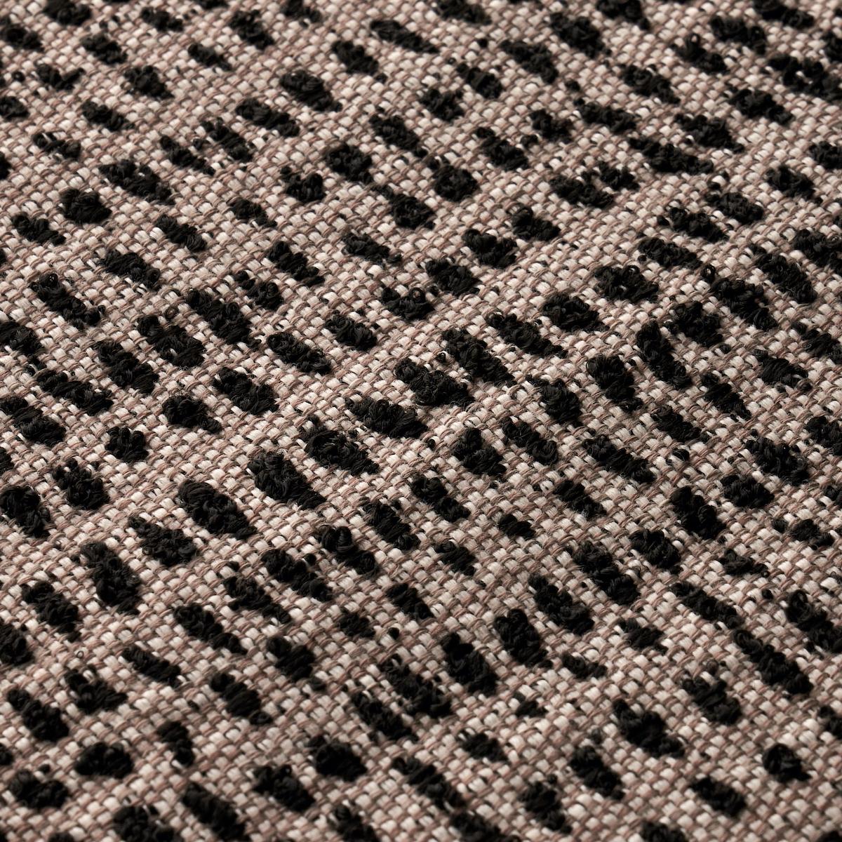 Schumacher Oscar Indoor/Outdoor Noir Fabric