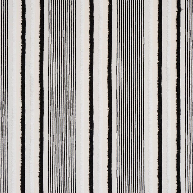 Schumacher Billy Indoor/Outdoor Black Fabric