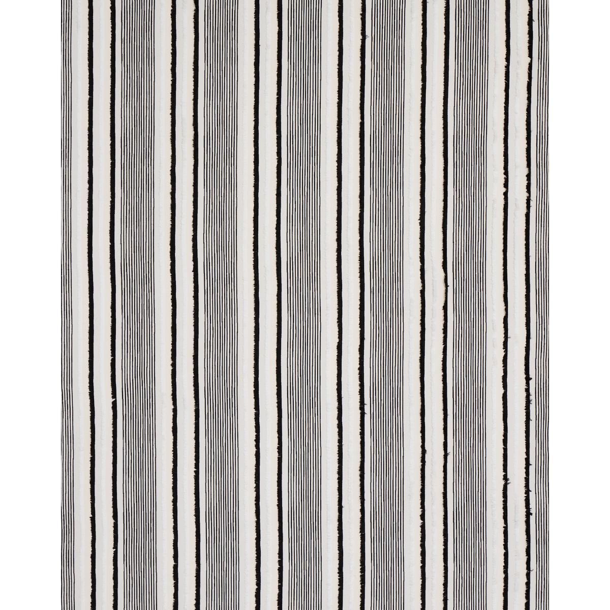 Schumacher Billy Indoor/Outdoor Black Fabric